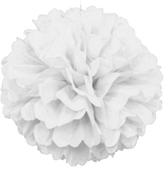 White Pom Pom Puff Ball